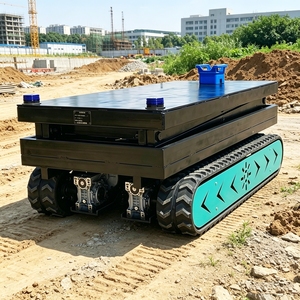 منصة رفع كهربائية زاحفة للخدمة الشاقة بسعة تحميل 1 طن و2 طن و3 طن و5 طن للبناء والصيانة - Product Image 4