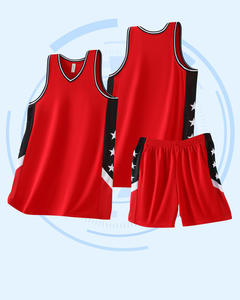 <span class=keywords><strong>Traje</strong></span> de baloncesto personalizado para adultos y niños, absorbente de sudor, transpirable, de secado rápido, sin mangas, para entrenamiento y competición. - Product Image 4