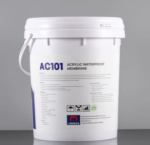 วัสดุเคลือบหลังคาโพลิเมอร์ SBS ชนิดน้ำ สำหรับกันน้ำ ป้องกันการรั่วซึม ซ่อมแซมรอยรั่ว ด้วยสีแอสฟัลต์ผสมโพลิเมอร์ ดีไซน์ทันสมัย - Product Image 2