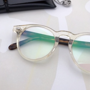 6 PANTO Montature per Occhiali in Acetato Italiano di Alta Qualità con Logo Personalizzato, Occhiali da Vista alla Moda Disponibili in Stock - Product Image 6