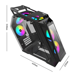 PC de jeu remis à neuf <span class=keywords><strong>i3</strong></span> 10100f avec carte graphique RX 5700XT, RAM 16 Go, SSD 512 Go, ordinateur de bureau pour jeux et bureautique - Product Image 2
