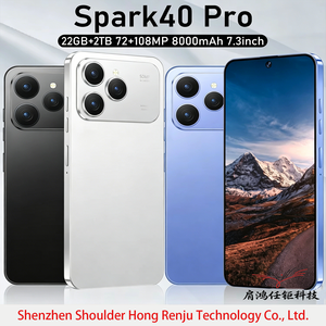 Spark 40 22G+2TB <span class=keywords><strong>Android</strong></span> 16 7.3 pouces 2026 Dernier Smartphone <span class=keywords><strong>Android</strong></span> 5G Navigation GPS Double Carte SIM Certifié FCC Expédition Rapide - Product Image 4