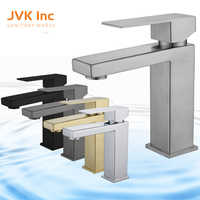 Laiton noir col de cygne robinet mitigeur en forme de cygne robinet de salle de bain Double Nob robinets de lavabo mitigeur de salle de bain mitigeur chaud et froid