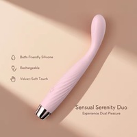 Vibromasseur puissant en forme de doigt pour débutantes, stimulateur du point G, baguette de massage vibrante pour femmes Dido