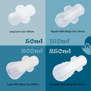 Serviettes hygiéniques en coton respirantes, super absorbantes, biodégradables, <span class=keywords><strong>protection</strong></span> pour peaux sensibles, tissage personnalisé - Product Image 3