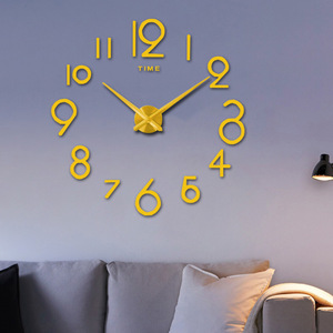 Tự làm Thiết kế không tốn kém hiện đại cao cấp 3D hiện đại lớn đồng hồ treo tường - Product Image 3