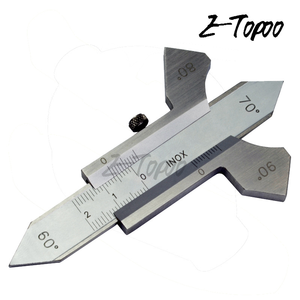 रेंज 0-20 मिमी औद्योगिक ग्रेड परिशुद्धता वेल्डिंग सीम गेज स्टेनलेस स्टील वेल्डिंग निरीक्षण गेज - Product Image 6