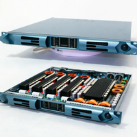 Amplificateur de puissance DSP professionnel 4 canaux 4x4200W à 8 ohms, amplificateur numérique de classe D haute puissance pour système Line Array, en métal