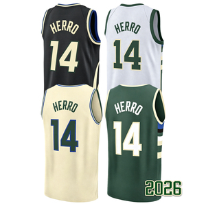 Tyler Herro # 14 Camisetas de Baloncesto Cosidas para Hombre, Tallas S-5XL - Product Image 1