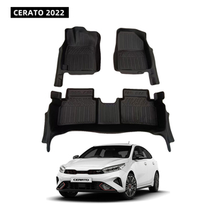 Alfombrilla de coche 5D Tpe con diseño de pie Tpe personalizado de negocios, alfombrilla perfecta, accesorios interiores aptos para <span class=keywords><strong>CERATO</strong></span> 2022 - Product Image 1