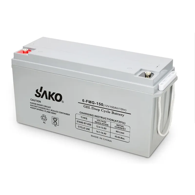 Sako Deep Cycle GEL แบตเตอรี่ตะกั่วกรด 200Ah 12V 150Ah แบตเตอรี่เก็บพลังงานพลังงานแสงอาทิตย์