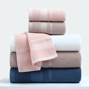 Toalla Facial de Algodón Puro 75x35cm 140x70cm, Gruesa, Suave y Absorbente, para Uso Doméstico, para Adultos - Product Image 1