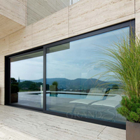 Porte coulissante en verre de temple étanche pour cabine marine avec design de grille Philippines