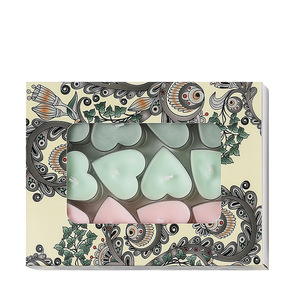 Bougie parfumée en forme de cœur Yu Huan, parfum floral, 4 heures de combustion, décoration romantique pour la maison, pour la Saint-Valentin - Product Image 3