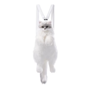 Mochila de Gato Degradado, Bolso de Hombro de Simulación, Muñeco de Peluche, Regalo de Cumpleaños, <span class=keywords><strong>Chinchilla</strong></span> - Product Image 6