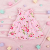 MSYO Mini-robe de poupée tendance pour bébé fille, en vinyle, taille en pouces