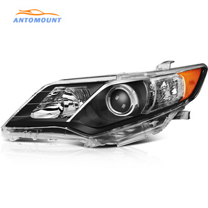 Karya bộ phận cơ thể tự động Bộ phận Đèn Pha Xe Lắp Ráp Halogen phía trước đèn pha đèn pha cho Toyota Camry 2012 2013 2014 Đen - Product Image 4
