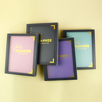 Agenda mensuel hebdomadaire à reliure spirale logo personnalisé Agenda Carnet de notes de soins personnels planificateur