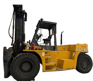 Alta calidad Barato Segunda mano 23 toneladas Bien mantenido Carretilla elevadora usada TCM FD230 90% Nueva calidad Carretilla elevadora - Product Image 1