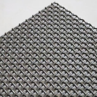 Tamis de pierre de carrière de grillage de fer Maille d'écran sertie Maille d'écran de vibration de sable
