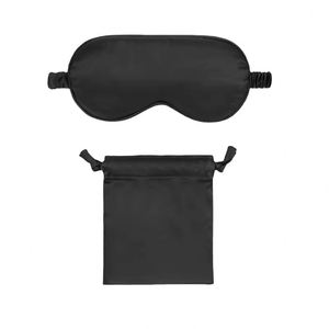 Masque pour les yeux personnalisé OEM ODM avec logo, lavable, tendance, pour femmes, couleur unie, masque pour dormir - Product Image 1