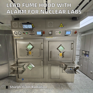 核医学用鉛製フュームフード（層流式、ホットセルサイクロトロン研究室向け、アラームシステム付き） - Product Image 2
