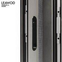Ventanas de vidrio personalizadas Ventana horizontal de aluminio Corredera térmica Ventana corredera de aluminio Diseño moderno para el hogar