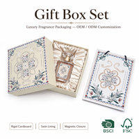 Boîte cadeau en carton rigide pliable de luxe personnalisée, avec laminage mat, gaufrage et dorure à chaud pour logo personnalisé