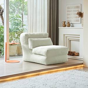 Canapé modulable d'angle sans accoudoirs en tissu compressé moderne, convertible en une place, durable et rembourré, idéal pour villa et appartement. - Product Image 3