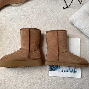 Botas de Nieve Integradas de Piel de Oveja y Lana para Mujer, Cálidas, con Suela Gruesa y Aumento de Altura Interior, Zapatos Cálidos de Algodón con Forro de Lana - Product Image 4