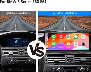 안드로이드 10 터치 스크린 플레이어 자동차 멀티미디어 <span class=keywords><strong>5</strong></span> 시리즈 E60 2005-2008 CCC 원래 NBT 시스템 자동 장착 GPS 탐색 - Product Image 2