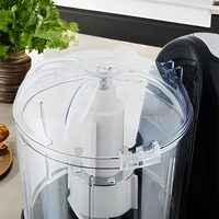Hachoir alimentaire portable 2-en-1 120W CH-1101N Mini robot culinaire électrique USB-C en plastique pour la découpe de viande à domicile