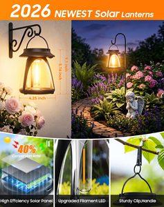 Lampe murale solaire VANTONE avec détecteur de mouvement, étanche IP65, éclairage extérieur pour balcon et cour avec commande par bouton - Product Image 4