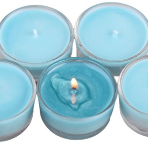 Velas de Soja de Colores para Bajas Temperaturas (38-42°C), No Quemantes, Aromáticas, Redondas, Estilo Minimalista - Product Image 4