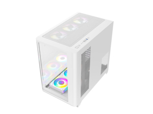 Boîtier de jeu ATX incurvé de grande taille avec ventilateurs RVB, boîtier d'ordinateur populaire, best-seller, boîtier de jeu pour <span class=keywords><strong>PC</strong></span> de jeu - Product Image 5