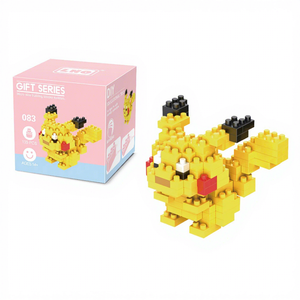 Jeu de construction LNO DIY, blocs de construction en plastique ABS, 200-400 pièces, série d'animaux de dessin animé 083-252, pour les enfants de 14 ans et plus - Product Image 2