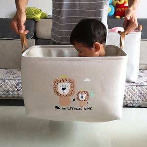 Nouveau <span class=keywords><strong>panier</strong></span> de rangement à linge pour enfants avec des jouets mignons du Roi Lion - Product Image 3