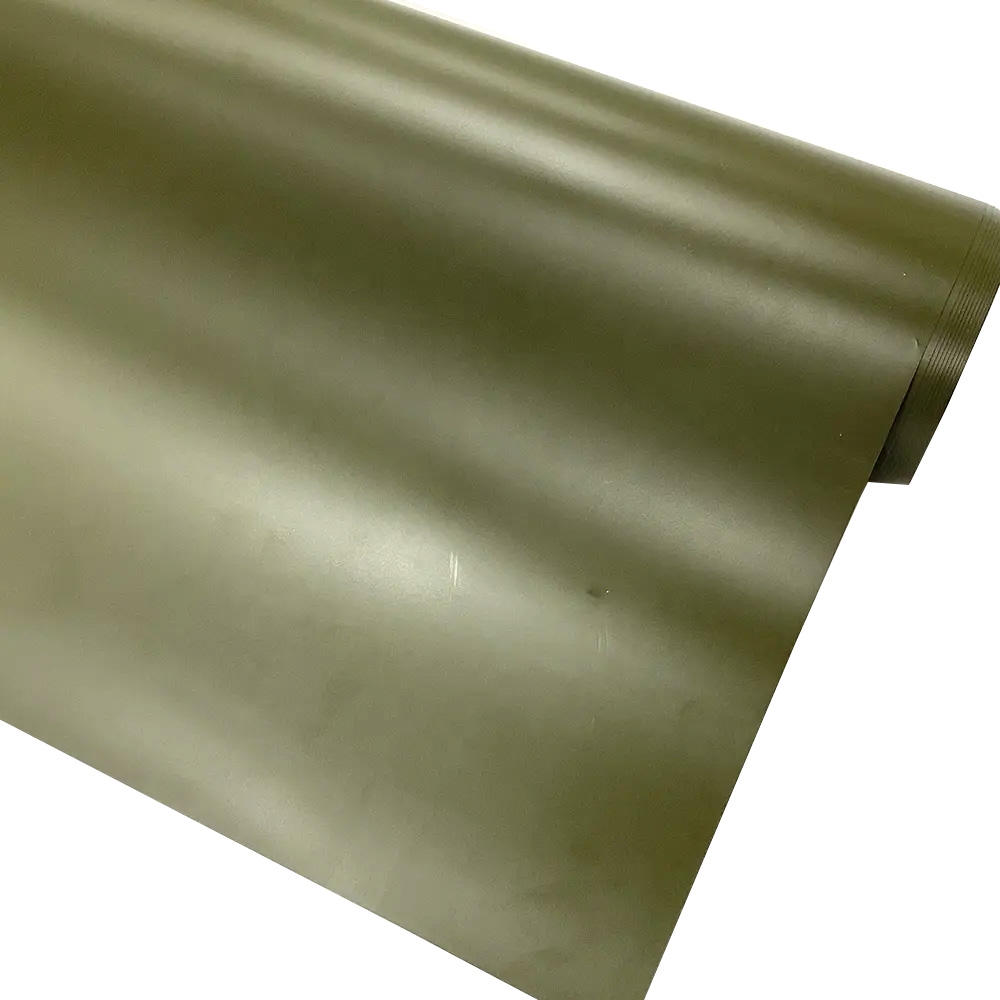 ซาตินสีดำด้านมะกอก