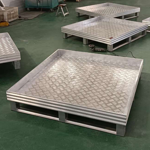 Paleta de Acero Resistente de <span class=keywords><strong>Tamaño</strong></span> <span class=keywords><strong>Europeo</strong></span> 1200*800*150mm con Alta Capacidad de Carga para Almacenamiento Industrial en Almacenes - Product Image 5