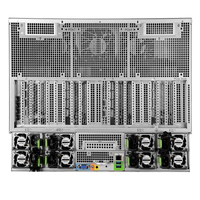 Servidor 8U con Doble CPU INTEL Xeon de 4ª/5ª Generación, 16xDDR5 Memoria, 8xSATA/SAS 3.5' HDD, 8xPCIe5.0, Tarjetas GPU de 600W y Rack para Servidor