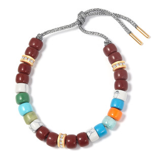 Cenda Forte perline bracciali con fiore fai da te bracciali Multi pietra fatta a mano bracciali <span class=keywords><strong>arcobaleno</strong></span> - Product Image 6