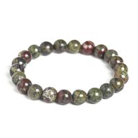 Bracelet en pierre de sang de dragon naturelle de haute qualité JD 6/8/10/12 mm, certifié CNAS, bijoux de mode, cadeau spécial pour hommes, pierres précieuses en vrac