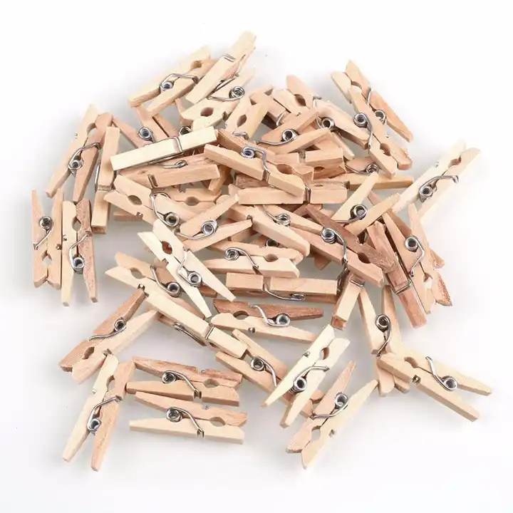Mini Clothespin Decorative Woodcrafts for sale