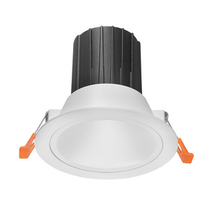ไฟ LED ฝังฝ้าเพดานทรงกลม ไร้ขอบ สีดำ อะลูมิเนียม สำหรับใช้ภายในอาคาร ไฟดาวน์ไลท์ AC 220V IP20 รับประกัน 3 ปี ปรับหรี่แสงได้ CRI 90 - Product Image 5
