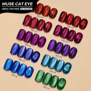 JTING Nouvelle Collection de Vernis à Ongles Gel Effet Œil de Chat Muse 10 Couleurs – Ongles Colorés, Personnalisation Gratuite OEM, Vernis à Ongles Gel Professionnel - Product Image 1