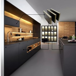 خشب رقائقي بقشرة صفائحية من الميلامين بتصميم حديث 4x8 18 ، خشب رقائقي 11 طبقة للأثاث الداخلي - Product Image 6