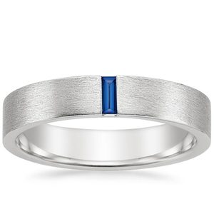 Hailer jóias conjunto de canal, design masculino, casal, noivado, casamento, safira, moissanite 18k, anéis de ouro reais para homens - Product Image 1