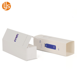 Boîte d'emballage en papier de luxe doux au toucher avec logo personnalisé Boîte cadeau magnétique rigide avec manchons verrouillés - Product Image 3