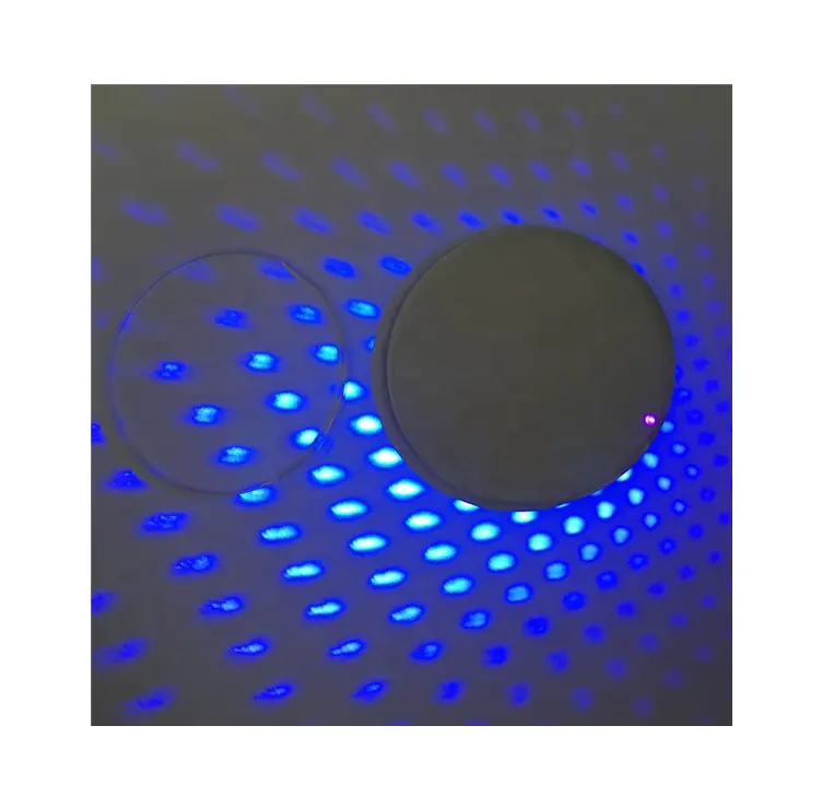 Lentilles optiques ophtalmiques de mesure de couleur bleue, usine, 1.56, 1.6, 1.67, 1.74, verres ophtalmiques
