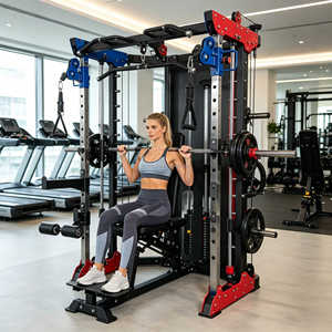 Appareil de musculation multifonctionnel Smith complet pour la maison et la salle de sport, modèle SP-DZ007 - Product Image 6